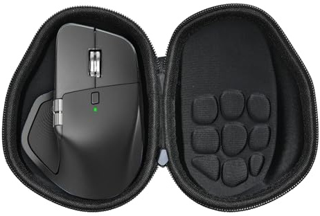 Wanaiha MX Master 4 / MX Master 3 Mouse Case, Shockproof, Dustproof, Water Resistant, black, Modern