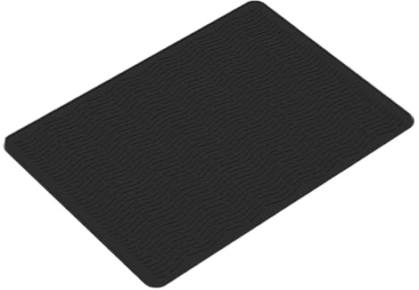 Flat Top Stove Cover - Silicone 60x52 cm Glass Protector, Heat Resistant Burner Mat, Non Slip Counter Pad | Dish Drying Rack Pot Pan Holder for Cookware Oven Counter Home RV Apartment