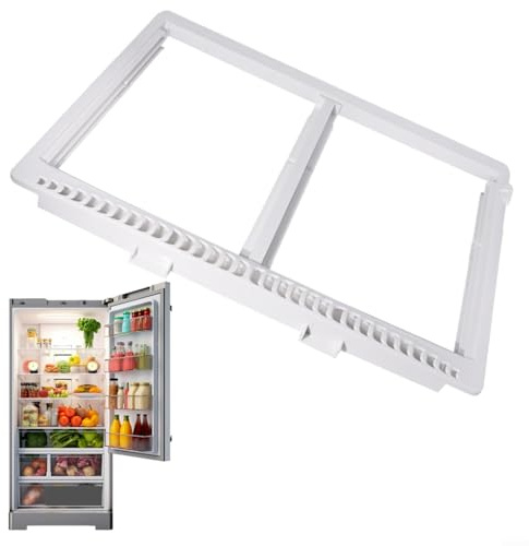 Advokingtap Replacement Refrigerator Crisper Drawer Cover Frame Compatible With 240364787 240364714 240364725, Easy To Install