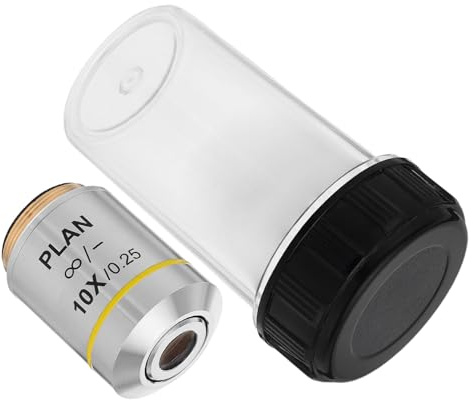 STAHAD Lente Obiettivo per Microscopio Biologico Ingrandimento Alta Risoluzione Accessorio Imaging di Laboratorio Dettagliato