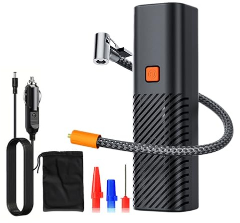 Pompa Aria per Pneumatici da Auto,Gonfiatore Ruota Auto | Pompa Ad Aria Potente - Per Velo Moto SUV Camping-Car Utility Viaggi Esterni