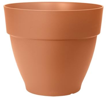 Elho Vibia Campana rund blomkruka, terra