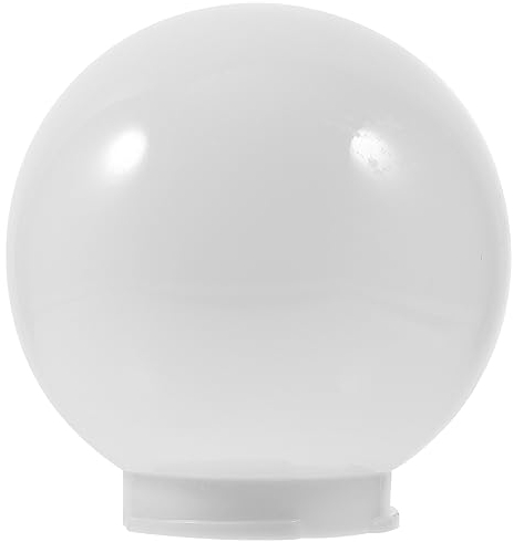 Amosfun Weißer Lampenschirm Acryl Lichtabdeckung Für Stehlampenschirm Wandlampe