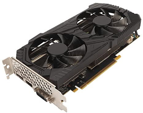 VBESTLIFE Carte Graphique RTX2060 8 Go, GDDR6, 256 Bits, PCI Express 3.0 16X, 1470/7000 MHz, Carte Vidéo de Jeu pour Ordinateur de Bureau avec Ports HDMI, DVI et DP