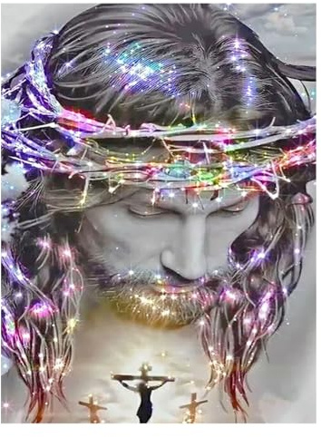 SHEGZHUC Painting Gesù Cristo Diamond Immagini per adulti Croce Diamante Ricamo punto croce Regalo Decorazione da parete