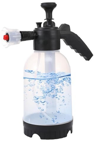 Walopola Regadera de Espuma para Lavado de Autos, rociador de Espuma para Autos, Pulverizador con Bomba de presión Manual, pulverizador de Espuma de Alta presión, pulverizador de Lavado de Coches,