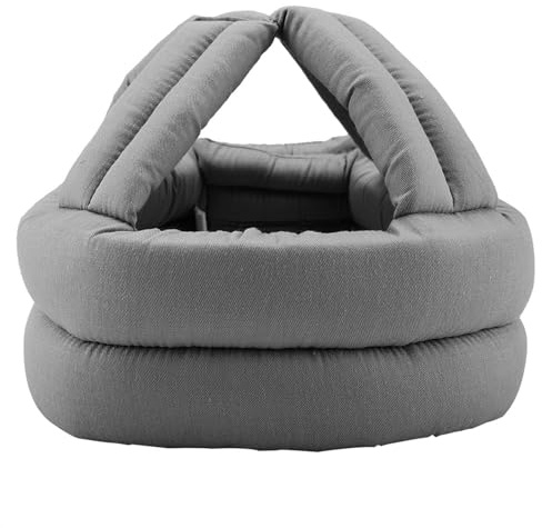 SH-RuiDu Sombrero de protección para la cabeza de ancianos, anticolisión, casco de seguridad para ancianos, prevención de caídas con encaje para proteger la cabeza de golpes y moretones