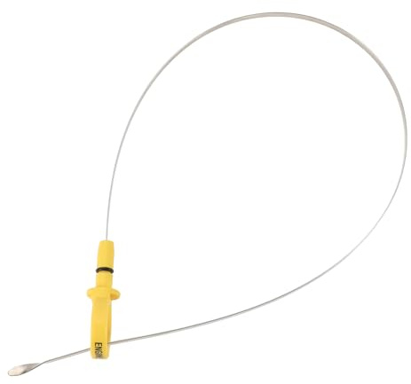 Motoforti Engine Oil Dipstick Oil Level Dip Stick Double Hole Indicator for Chrysler Pacifica 6 Cyl 3.8L 2005 Plastic No.4694325AC Yellow