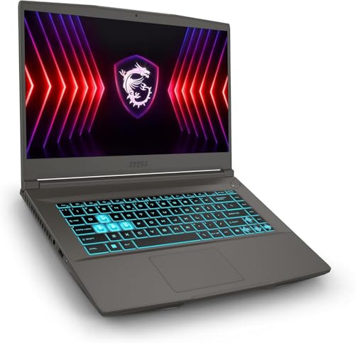 msi Thin A15 B7VF-228XIT, Notebook Gaming, 15.6 FHD 144Hz, AMD Ryzen 7 7735HS, Nvidia RTX 4060 GDDR6 8GB, SSD PCIe4 512GB, RAM DDR5 16GB 4800MHz, WiFi 6E, FreeDOS [Layout e Garanzia ITA] Grigio