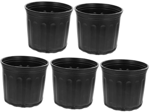 ibasenice 5stücke Kunststoff Pflanztopf Für Gartenblumen Blumentopf Pflanzgefäße Für Sukkulenten Blumenzubehör