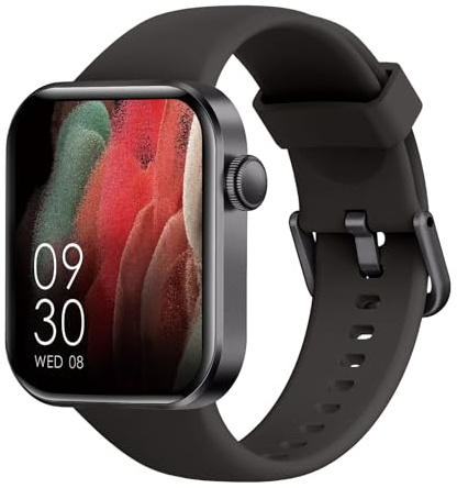 Smartwatch Damen Herren, 1,85 HD-Display Smart Watch mit Telefonfunktion, 140+ Sportmodi Fitness Tracker mit Herzfrequenz SpO2 Schlafmonitor Schrittzähler, IP68 Wasserdicht Fitnessuhr für iOS Android