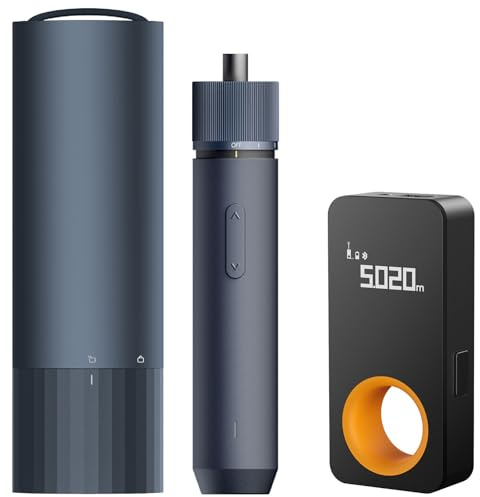 HOTO Télémètre Laser Numérique, Mètre Laser Rechargeable+HOTO Visseuse sans Fil 3,6V, Tournevis Electrique