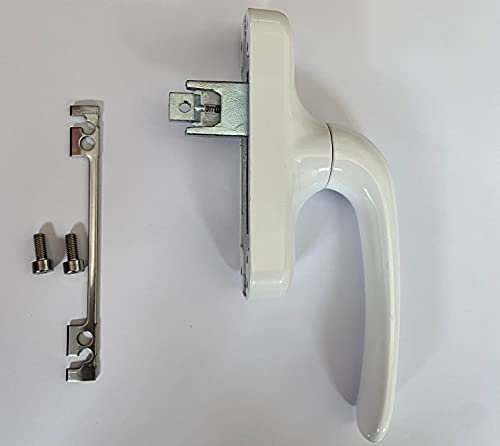 CREMONESE MANIGLIA PER ANTA RIBALTA FINESTRA, PORTA VASISTAS (BIANCO)