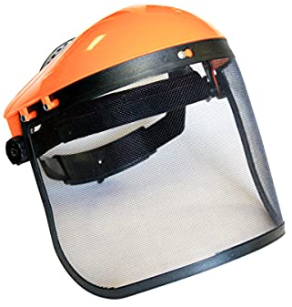 Casque de protection pour tondeuse, débroussailleuse, coupe-bordure, masque avec maille 83093