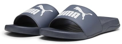 PUMA Popcat 20, Chanclas Unisex adulto, Inky Blue Puma White, 43 EU