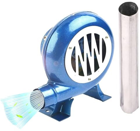 Briquets À Charbon Forge BBQ - Manivelle Forgeron Forge Ventilateur De Fer, Avec Souffleur De Barbecue Manuel À Engrenages En Fonte, Pour Camping/activités De Plein Air Accessoires Barbecue(350W)