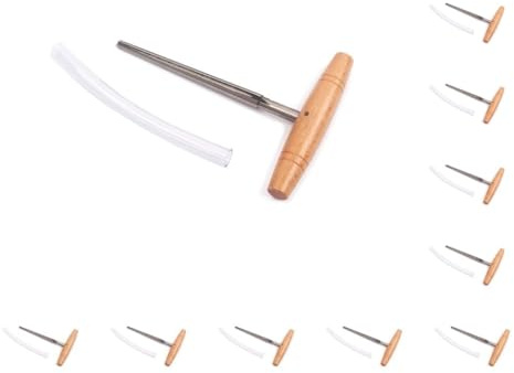 10 set Cello Guitar Peg Hole Reamer with Handle Musical Instrument Repairing Tools Portable Woodworking Professional Woodworker