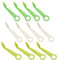 Spiralizer for Vegetables, 12 Pcs Spiral Cutter Set, Vegetable Slicers for Cucumbers Potatoes Carrots, Manual Potato Spiral Cutter, Compact Design Spiralizer for Vegetables