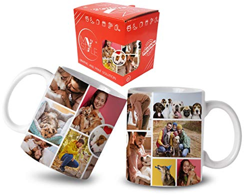 My Custom Style Tazza in Ceramica Mosaico 12 Foto, Personalizzata Online