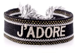 Wambere 1 styck 2 cm brett justerbart armband vävt broderat bokstavsarmband handledsband böhmiskt tygarmband Webarmband vänskapsarmband tygarmband broderat armband, blå A, En storlek