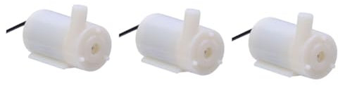 Kisangel 3stücke Usb Mini Tauchpumpe Kabel Leise Wasserpumpe Für Aquarien Springbrunnen Und Hydroponik Energieeffizient Und Sicher Für Fische Horizontaler Weiß