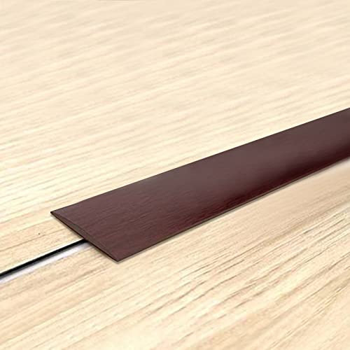 Übergangsprofil Selbstklebend PVC Abdeckleisten, Vinylboden Flachleiste Flachprofil Profil Rolle, 50mm X 3M Lang Übergangsleiste, Ausgleichsprofil von Fugen oder Übergängen aller Art