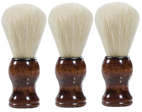 FRCOLOR 3stücke Portable Bartbürste Für Hautfreundliche Gesichtsreinigungsbürste Mit Weichen Borsten Für Effektive Bartpflege Praktisch Für Unterwegs Für Tägliche Anwendung
