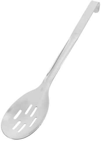 IMIKEYA Cuchara Ranurada Para Servir De Acero Inoxidable Utensilio De Cocina Ergonómico Para Buffet Para Servir Alimentos Eventos