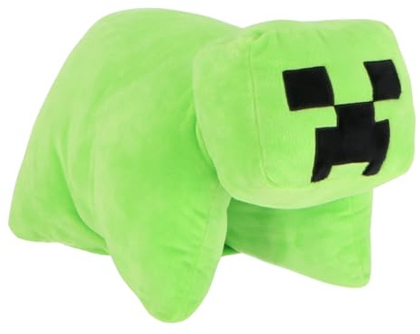 Minecraft Creeper 2-in-1 Plüschkissen Grün