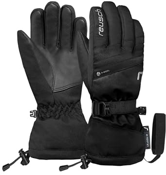 Reusch Andrea R-TEX XT Gants de Ski pour Enfants et Adolescents - Gants d'hiver Chauds et imperméables avec Fonction Softshell et écran Tactile - avec dragonne - pour Le Ski et Le Quotidien