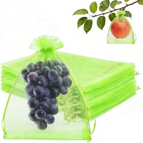Druvskyddsväska, vindruvor, skyddspåse frukt skyddspåse fruktskyddspåse med dragband (100, 15 × 20 cm)