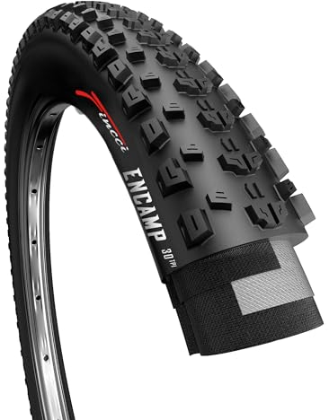 Fincci Encamp Copertone MTB 26 x 2.25 Pollici 57-559 Pieghevole Pneumatico per MTB Montagna Fuori Strada Bici Bicicletta Copertone