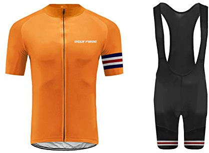 UGLY FROG Bike Wear-Radsport Anzüge Herren Radtrikot Kurzarm Fahrradkleidung Männer mit 3D Gel Sitzpolster für Radsport Rennrad