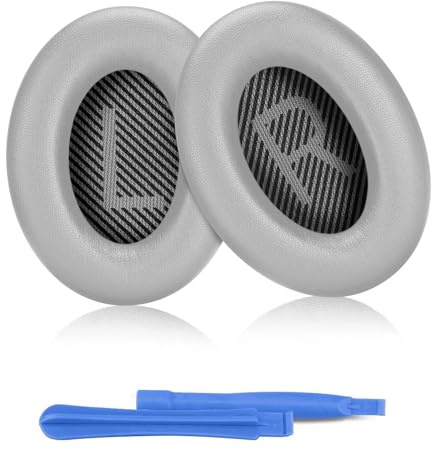 ELZO Ersatz Ohrpolster für Bose QC35, Professionelle Ohrpolster Kopfhörer mit Over-Ear Kopfhörern von QuietComfort 35 QC35 und Quiet Comfort 35 II QC35 ii