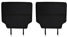 WXRNBN 2 Pezzi Protezione Schienale Auto per Alfa Romeo Junior 2024 2025, Protezione Sedile Auto Bambini Protezioni Per Lo Schienale Dell'Auto Protezioni per Sedile,Black