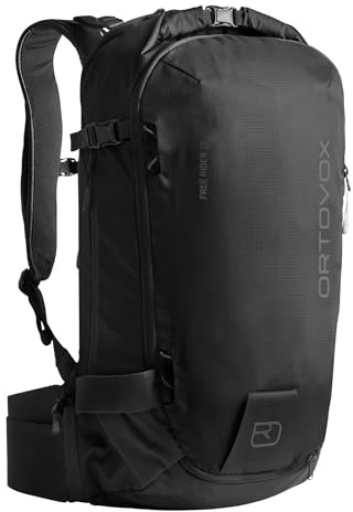 Ortovox Free Rider 28L Freeriding Skitouren-Rucksack, Black Raven, 28 Liter