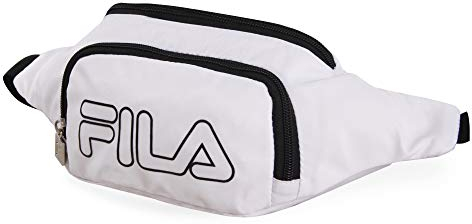 Fila Unisex-Erwachsene Torres Fanny Pack Gürteltasche, Weiß