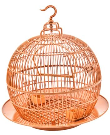 ＡＷＨＡＯ Vogelkäfig, Eleganter Vogelbedarf, Kugelform für Wellensittiche, Kleine Vögel, Turteltauben