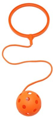 KiBcsLic Knöchel Skipball Springgerät für Und Training, Orange