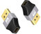 Duttek Lot de 2 adaptateurs DP 8K vers Mini DP, Displayport mâle vers Mini Displayport Femelle, Adaptateur DisplayPort 1.4, vidéo UHD 8K @ 60 Hz pour Ordinateur Portable, PC