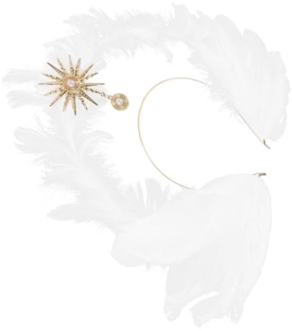 PACKOVE Diadema De Boda Elegante Tocado De De Ángel Adorno Cabello Accesorio De Fotografía Decoración Cabeza