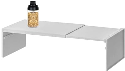 Kabinettsregal Erweiterbares, erweiterbares für Kabinett |Stapelbares raumsparender Schichtregal für Schrank - Non -Slip Heavy -Duty -Küchen -Lagerzubehör für Pantry -Schrank unter Waschbecken