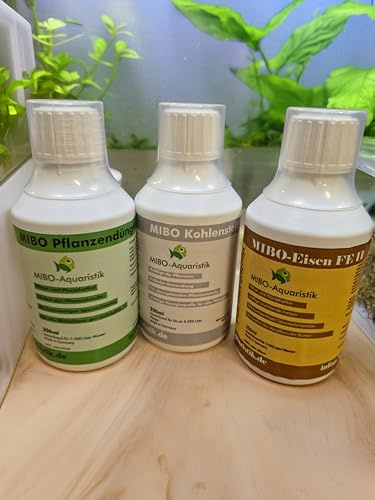 MIBO Pflanzendünger Spar Set 250 ml Aquariumdünger 3er Set