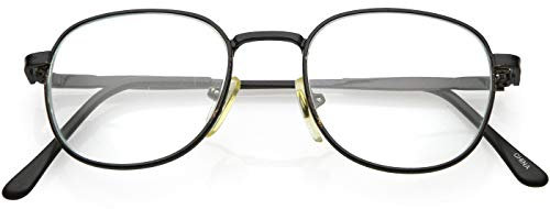 Kiss BREAKING BAD Lunettes de Vue Homme Femme – Monture Métal Fine avec Gravures Élégantes & Face Carrée – Verres Transparents & Filtre Lumière Bleue pour PC & Gaming – Look Vintage Sophistiqué