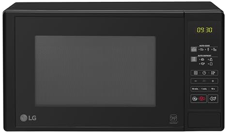 LG MS2042D 20L 700W Negro, Blanco Microondas - Microondas (20 L, 700 W, botones, Negro, Blanco, Empuje)
