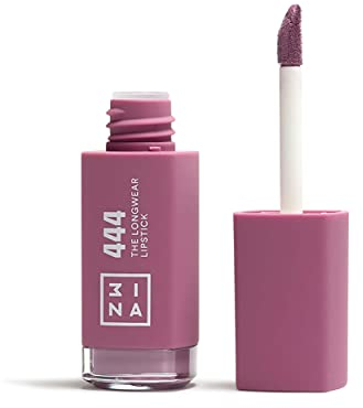 3INA MAKEUP - The Longwear Lipstick 444 - Labial Líquido Lila de Larga Duración con Acido Hialurónico para Hidratar los Labios - Barra de Labios Matte de Alta Pigmentación - Vegan - Cruelty Free
