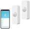 Détecteur de mouvement WiFi, Détecteur de mouvement intelligent pour la sécurité de la maison, Moniteur à distance d'app de détecteur de mouvement sans fil, Compatible les commandes vocales Alexa.2PCS