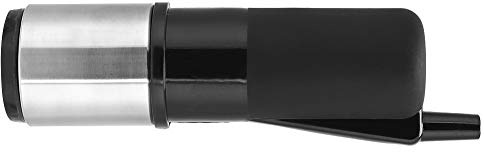 Haofy Taza con Garra para Ordeñar Vacas, Plástico y Acero Inoxidable, Herramienta de Ordeño Segura para Granjas Lecheras, Fácil Conexión de Manguera y Uso Duradero para Ganado (Negro (HL-MP27B))