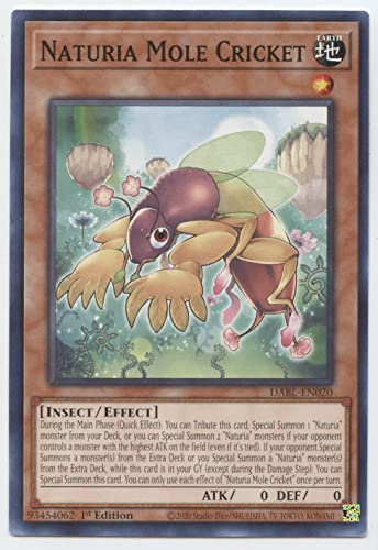 YU-GI-OH! Naturia Mole Cricket - DABL-EN020 - Comune - 1a edizione