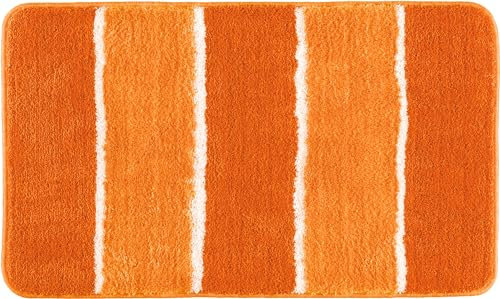 REDBEST Badematte orange Größe 60x100 cm